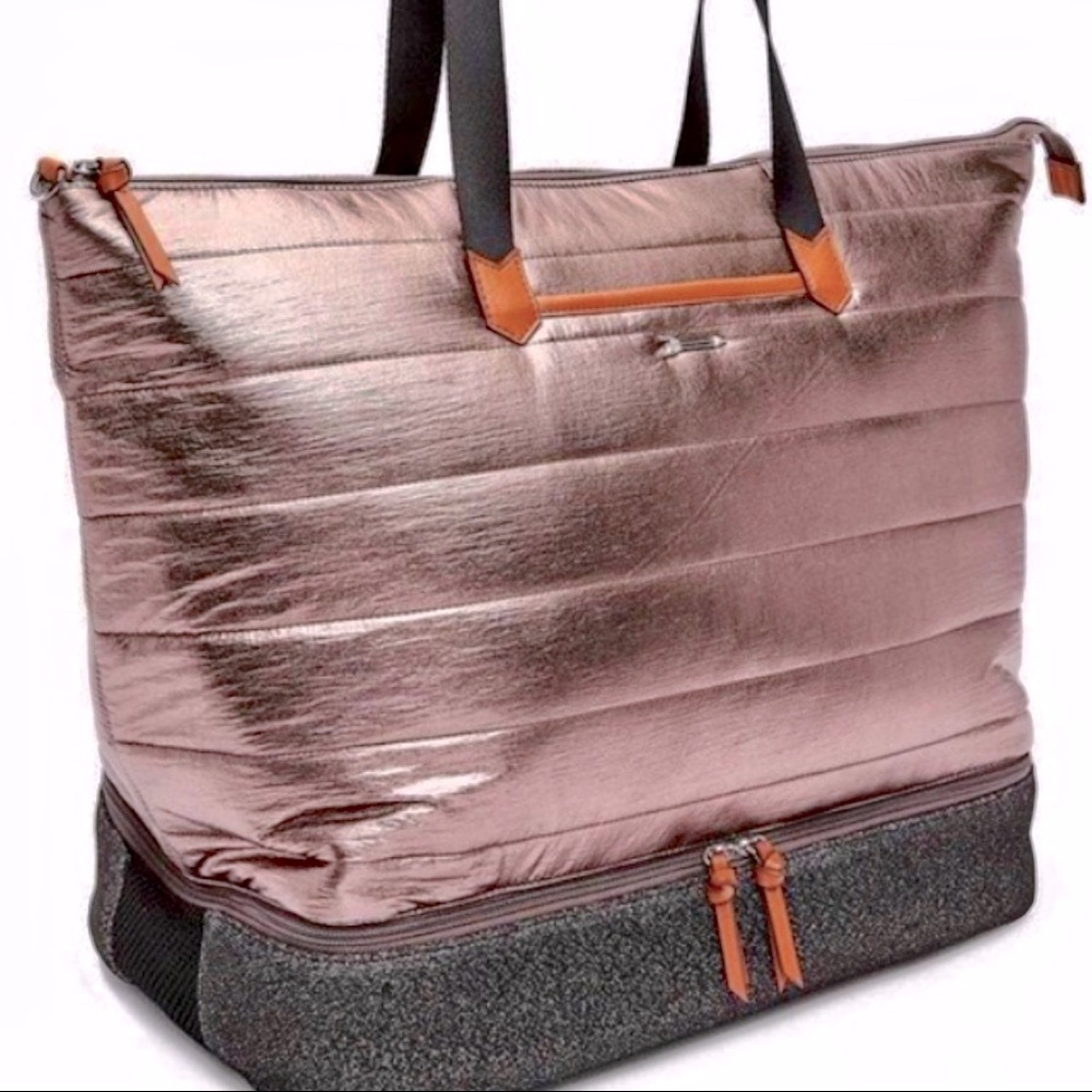 Stella & Dot Crush It Bag - Rose Gold